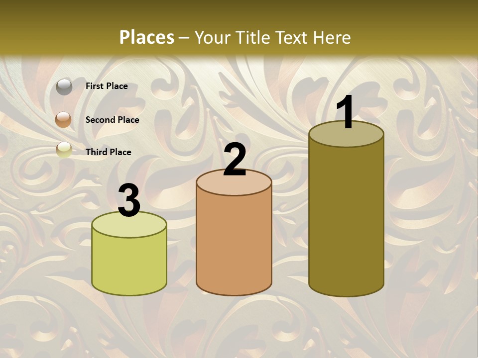 Gown Girl Black PowerPoint Template