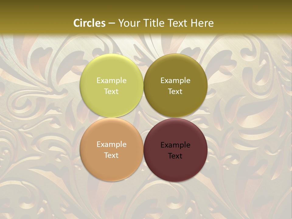 Gown Girl Black PowerPoint Template