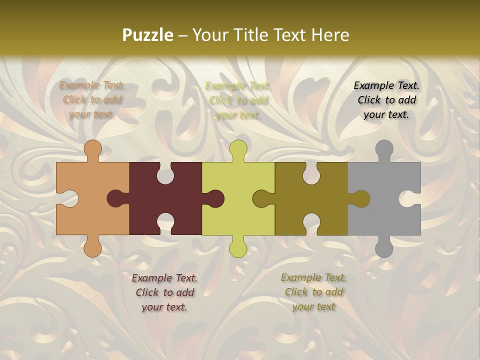 Gown Girl Black PowerPoint Template