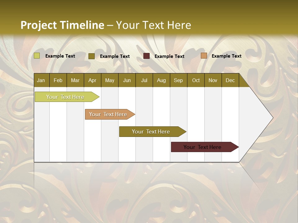 Gown Girl Black PowerPoint Template