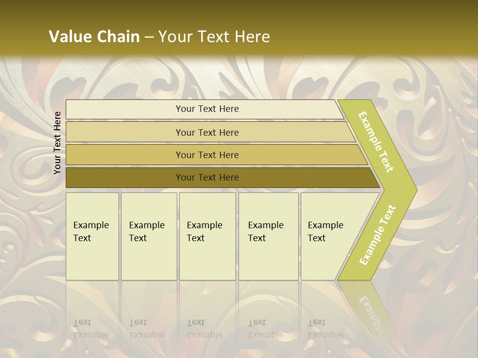 Gown Girl Black PowerPoint Template