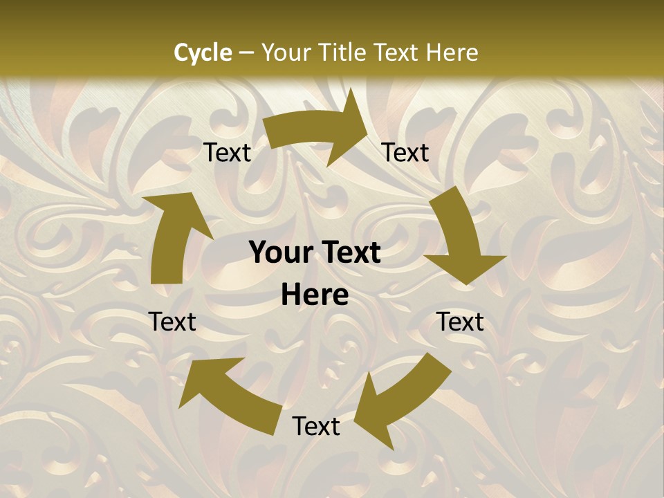 Gown Girl Black PowerPoint Template