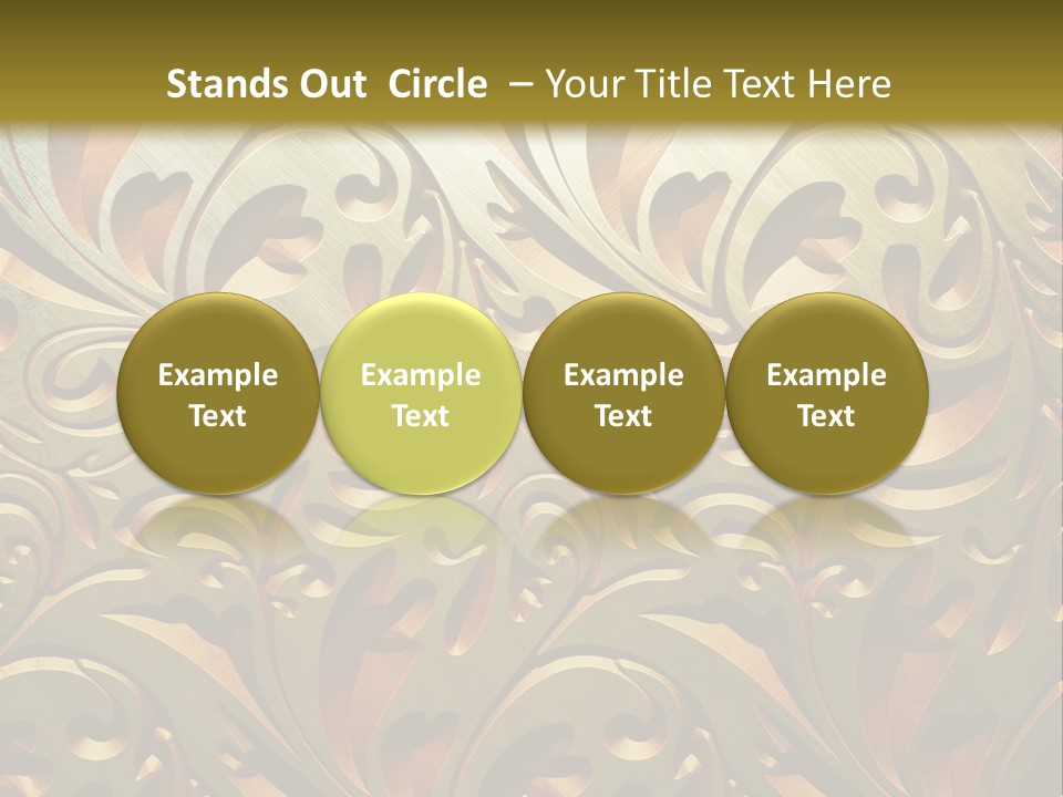 Gown Girl Black PowerPoint Template