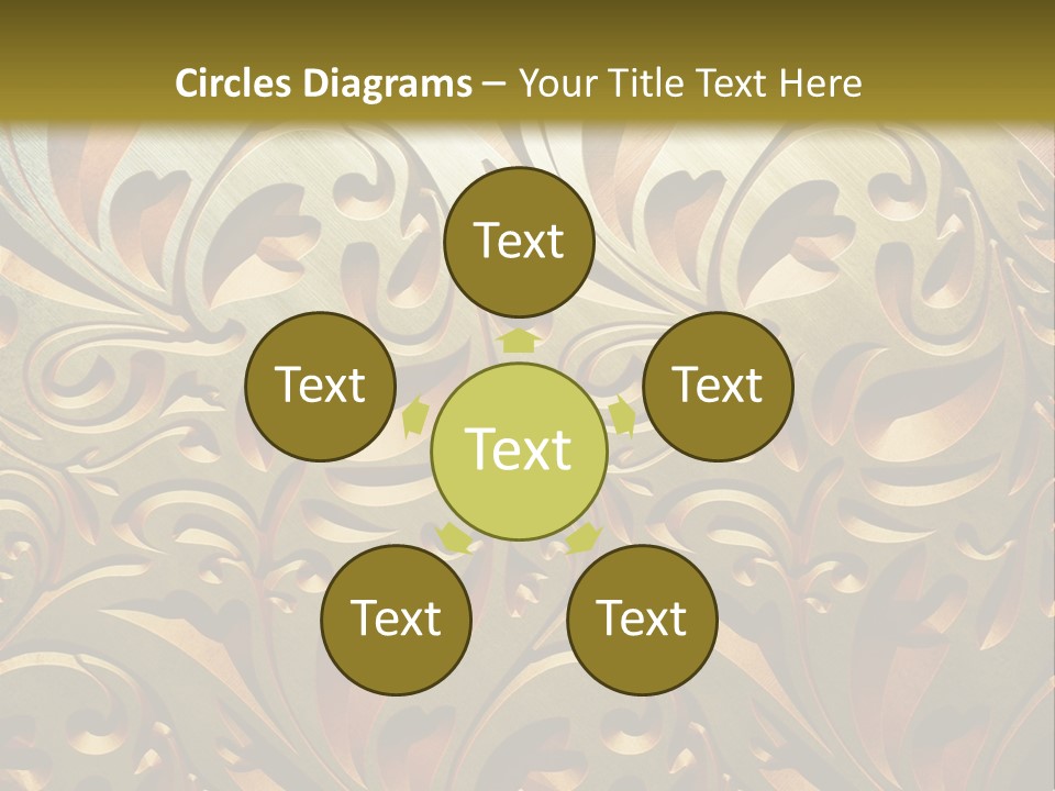 Gown Girl Black PowerPoint Template