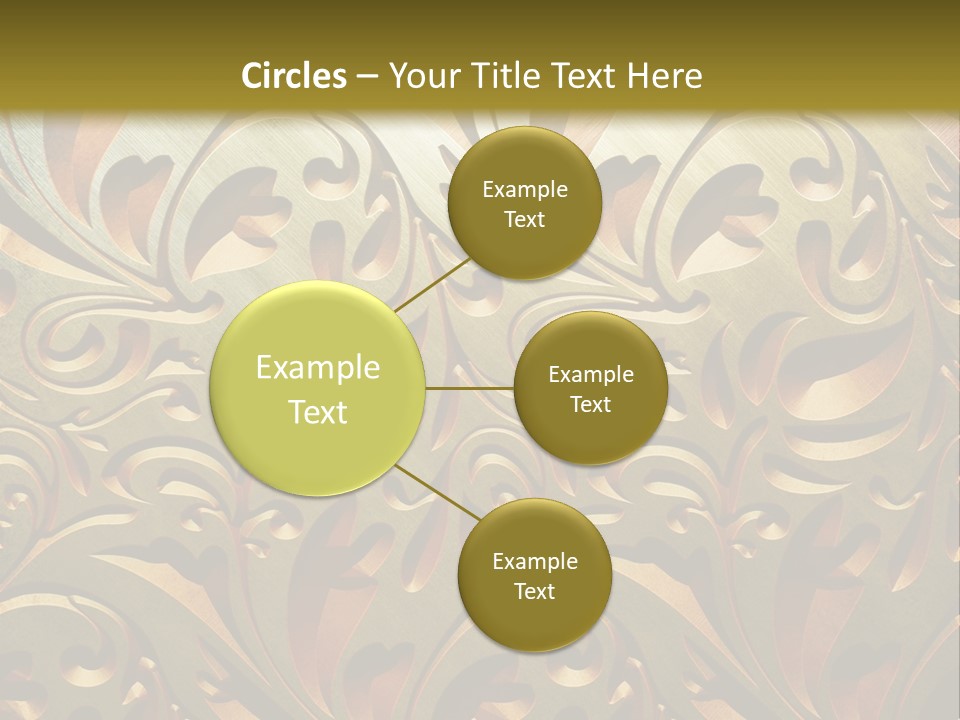 Gown Girl Black PowerPoint Template