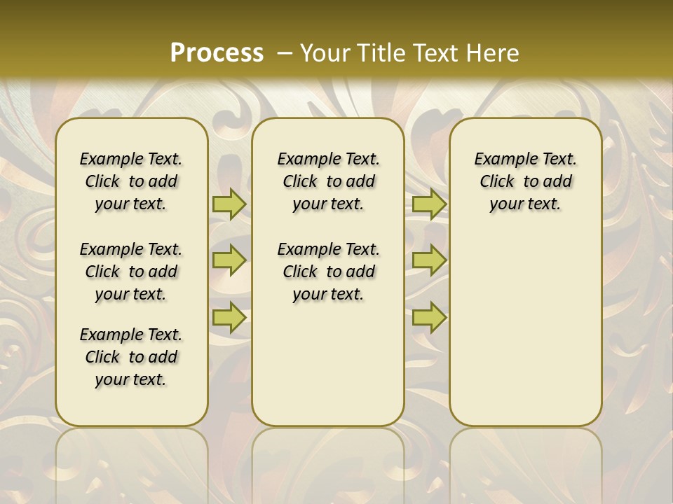 Gown Girl Black PowerPoint Template