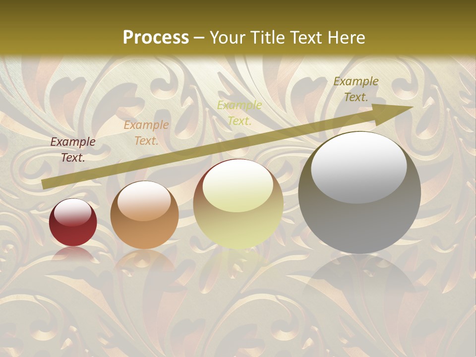 Gown Girl Black PowerPoint Template