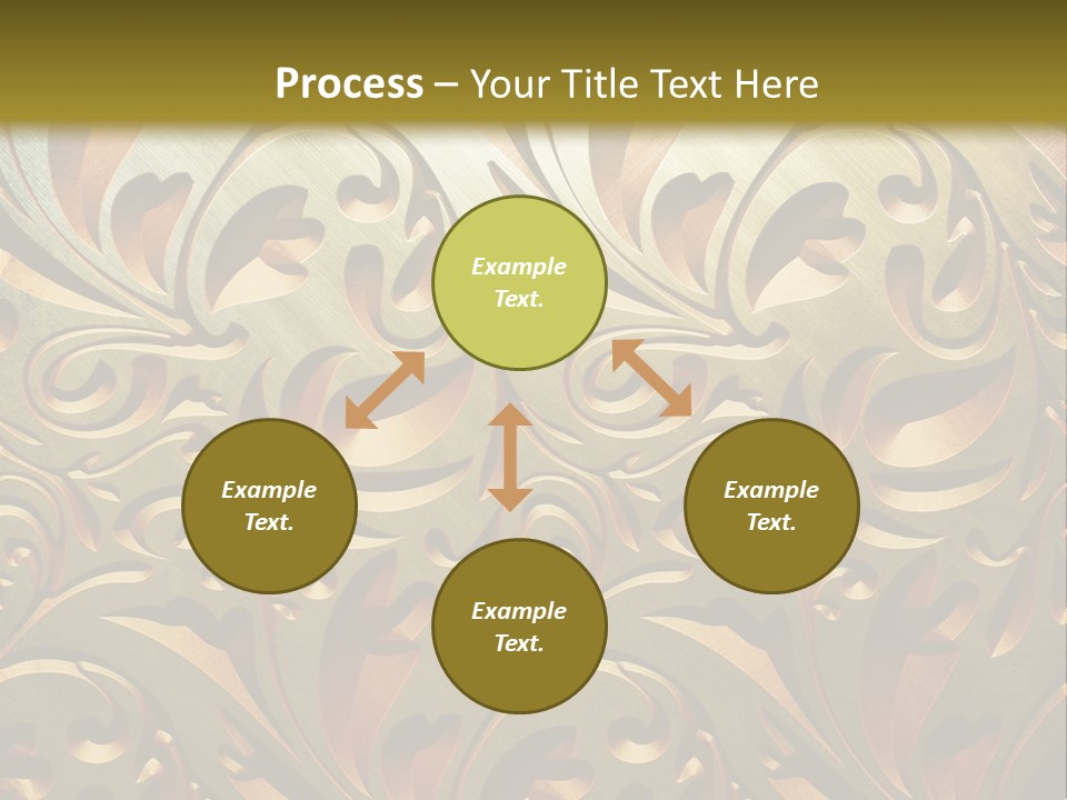 Gown Girl Black PowerPoint Template