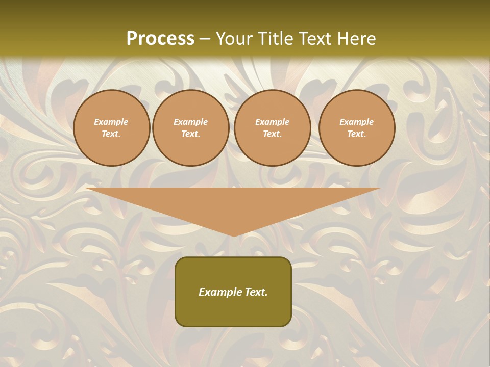 Gown Girl Black PowerPoint Template