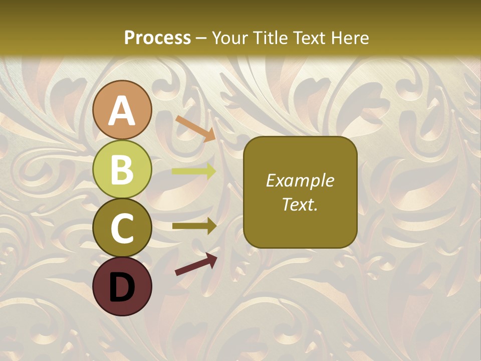 Gown Girl Black PowerPoint Template