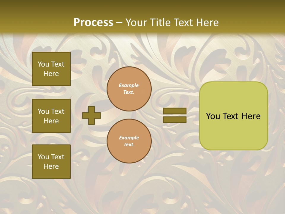 Gown Girl Black PowerPoint Template