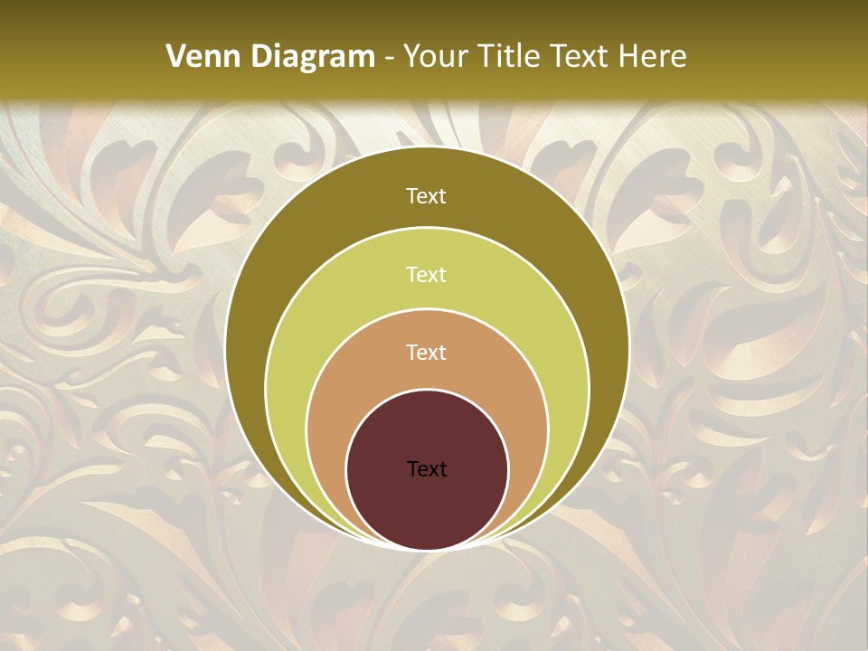 Gown Girl Black PowerPoint Template