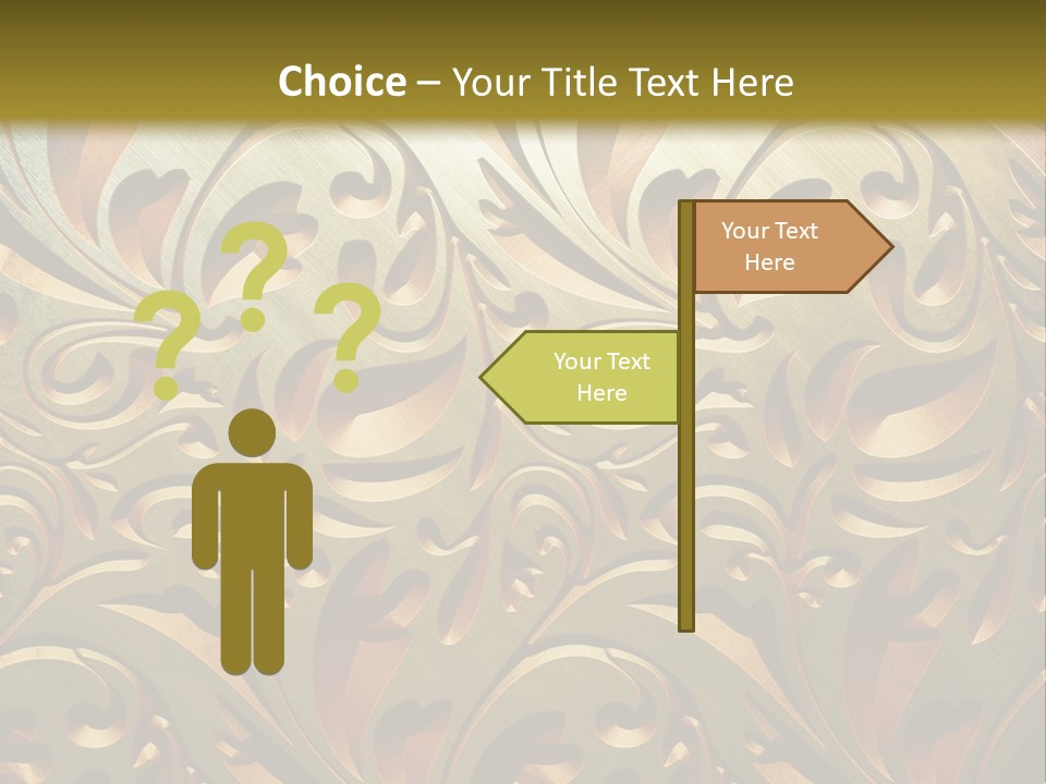 Gown Girl Black PowerPoint Template