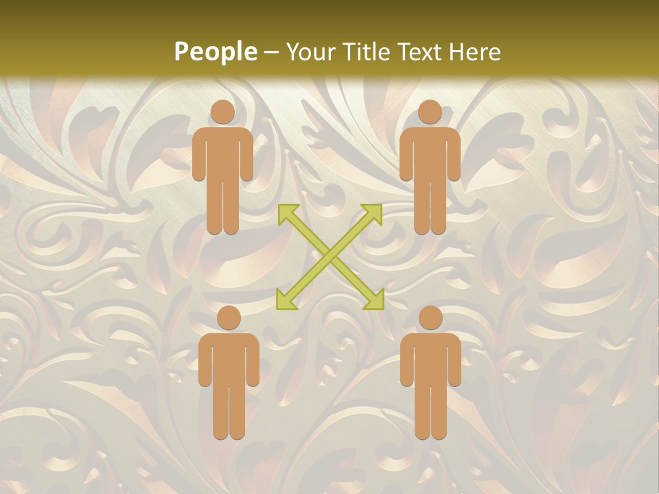 Gown Girl Black PowerPoint Template