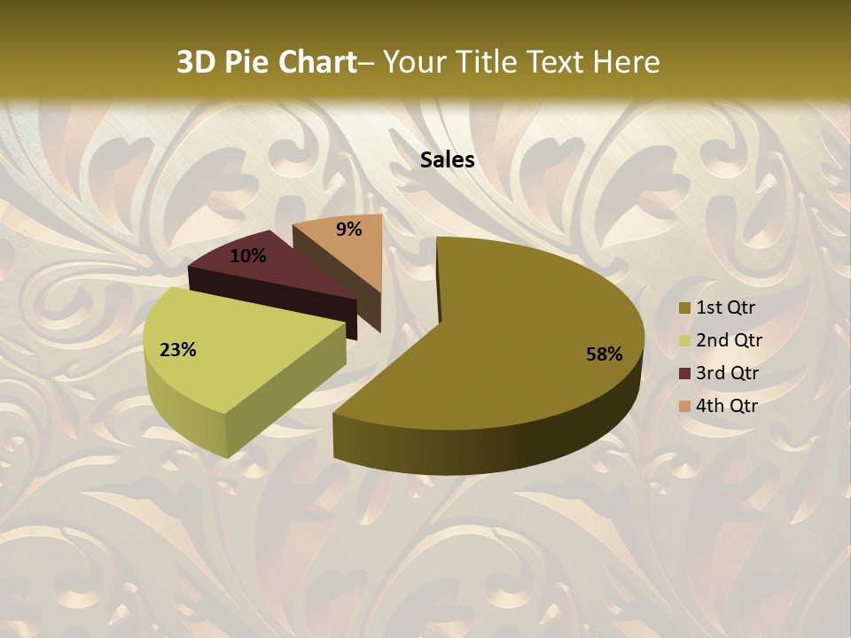 Gown Girl Black PowerPoint Template