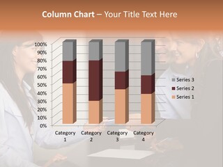 A Couple Of People That Are Shaking Hands PowerPoint Template