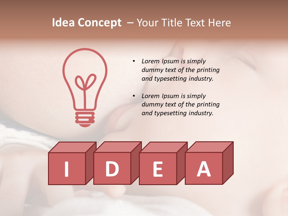 Interior Designer Woman Decorating PowerPoint Template