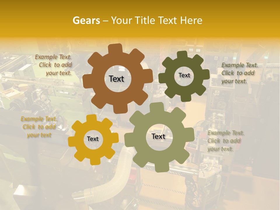 Cookie Cook Automation PowerPoint Template