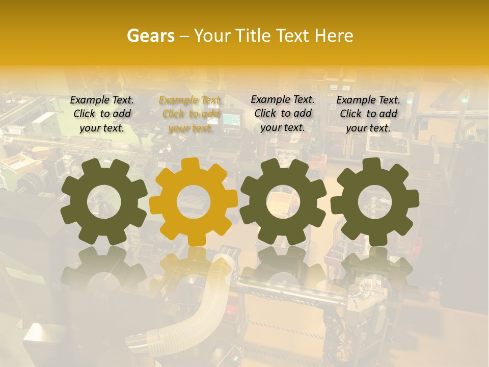 Cookie Cook Automation PowerPoint Template