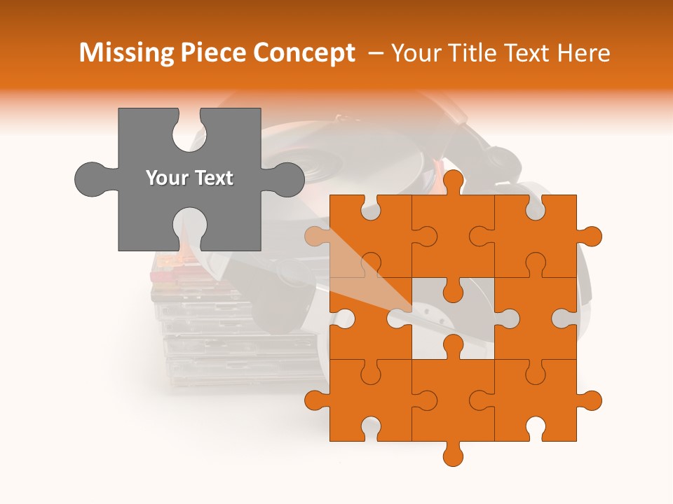 Device Plastic Stack PowerPoint Template