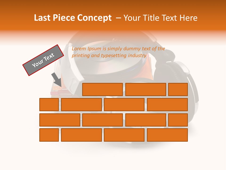Device Plastic Stack PowerPoint Template