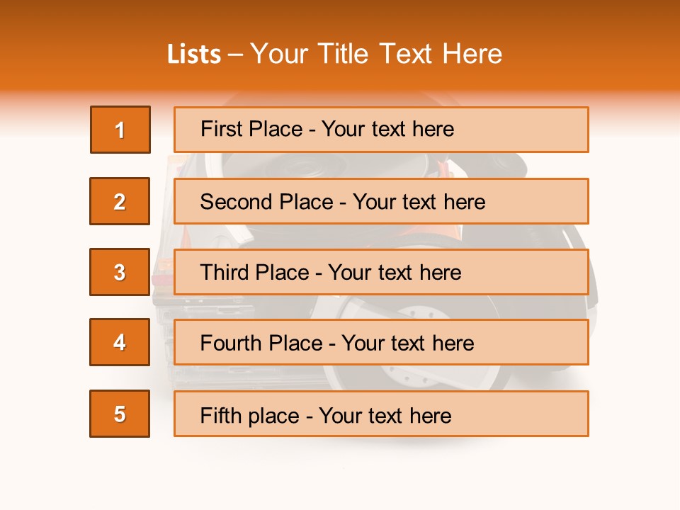 Device Plastic Stack PowerPoint Template