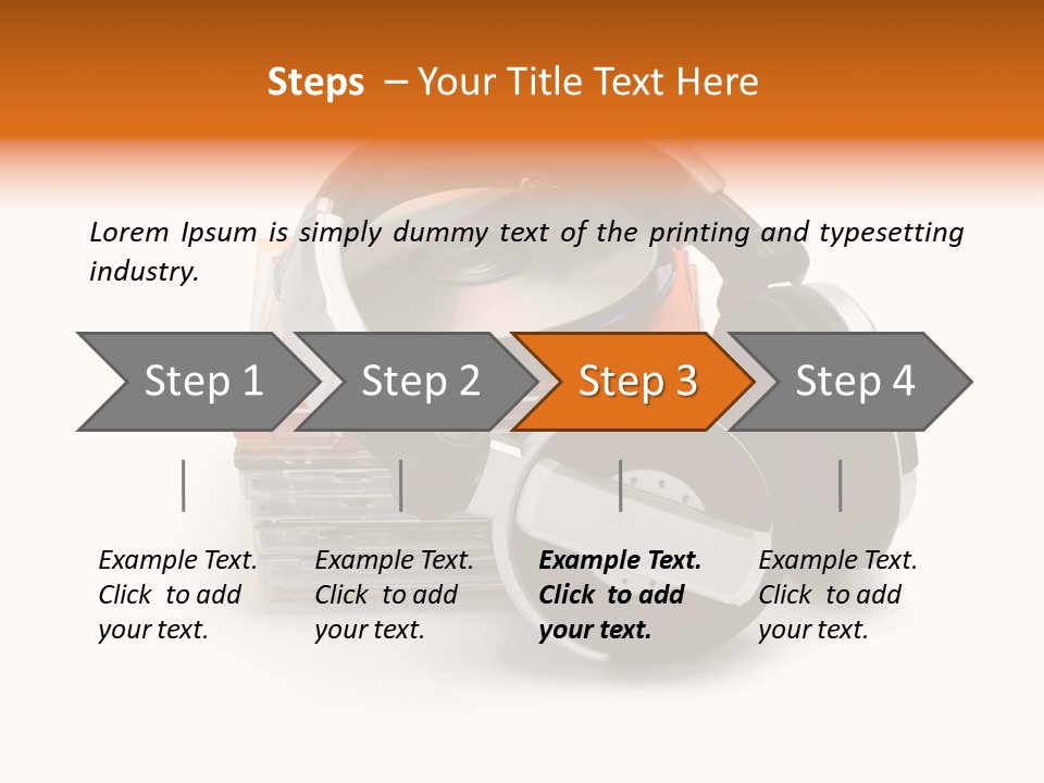 Device Plastic Stack PowerPoint Template