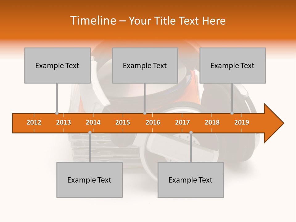 Device Plastic Stack PowerPoint Template