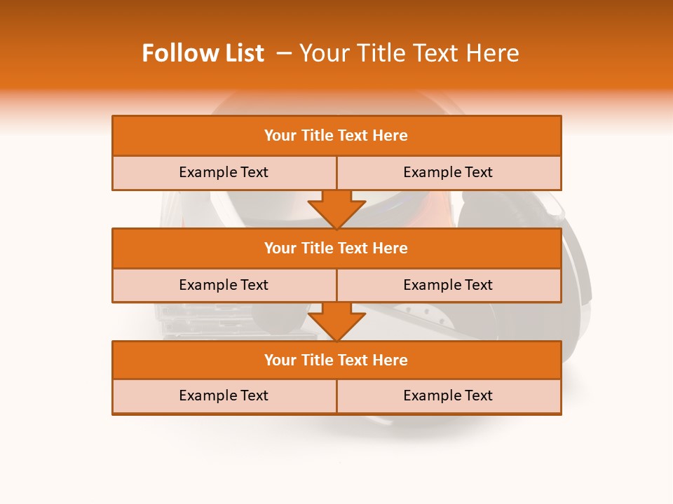 Device Plastic Stack PowerPoint Template