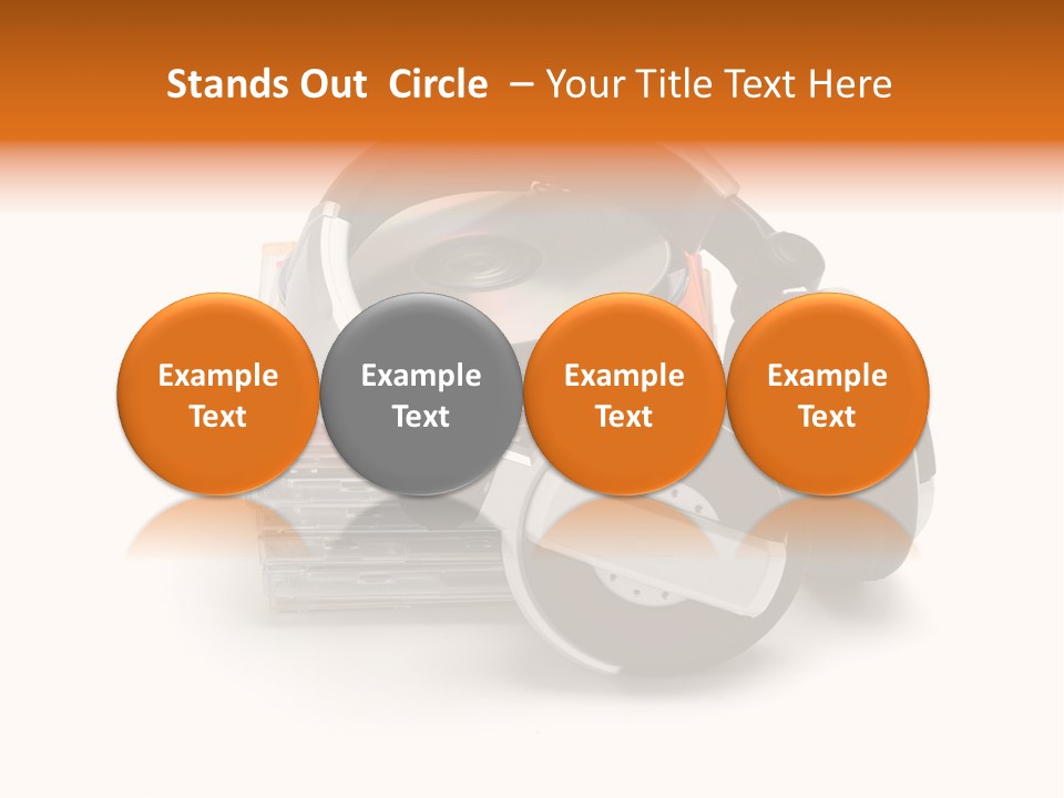 Device Plastic Stack PowerPoint Template
