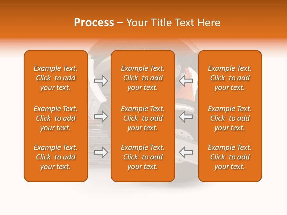 Device Plastic Stack PowerPoint Template