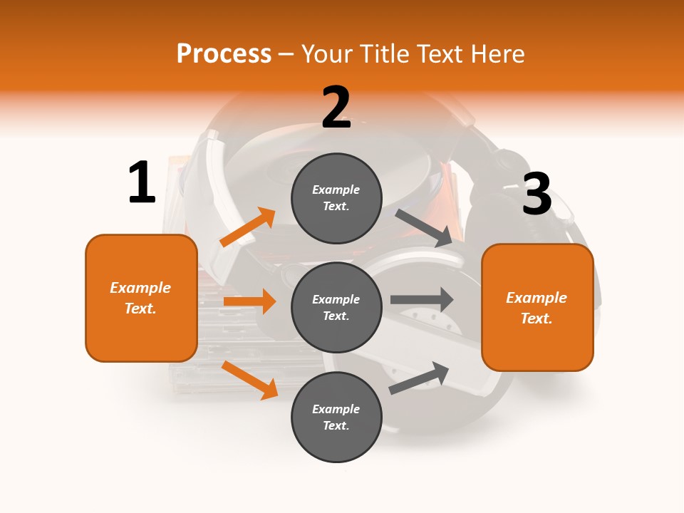 Device Plastic Stack PowerPoint Template