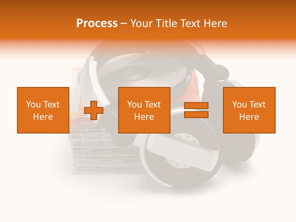 Device Plastic Stack PowerPoint Template