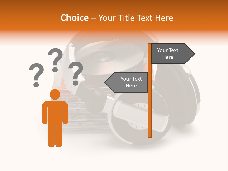 Device Plastic Stack PowerPoint Template