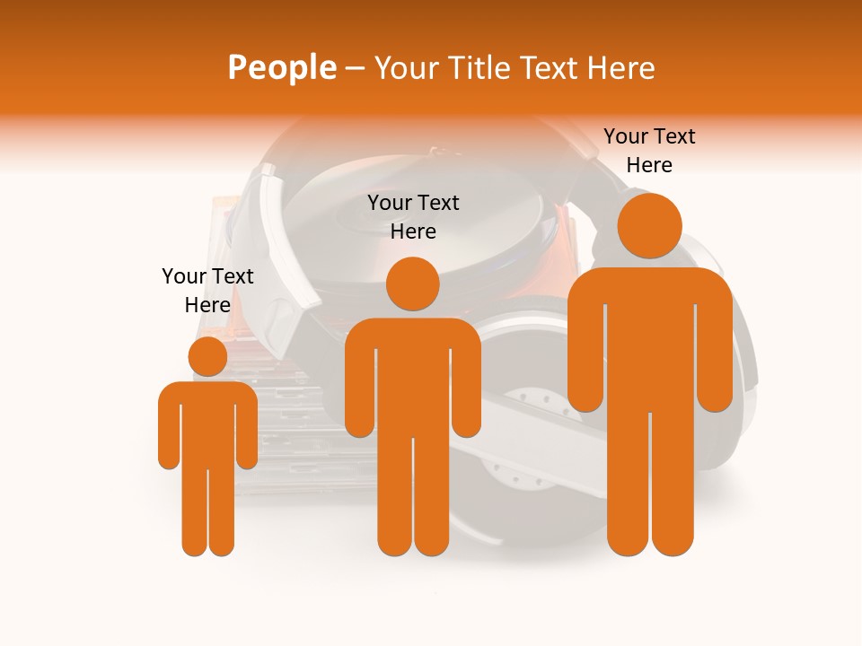 Device Plastic Stack PowerPoint Template
