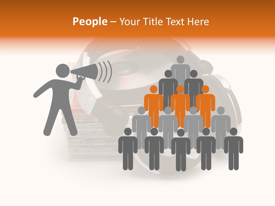 Device Plastic Stack PowerPoint Template