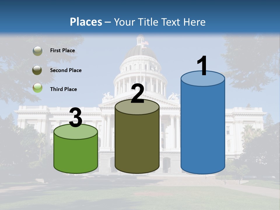 Poll Legislature Capitol PowerPoint Template