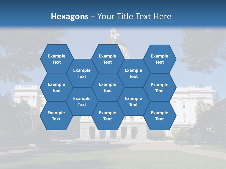 Poll Legislature Capitol PowerPoint Template