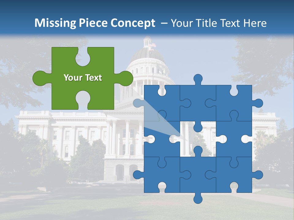 Poll Legislature Capitol PowerPoint Template
