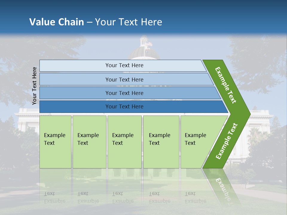 Poll Legislature Capitol PowerPoint Template