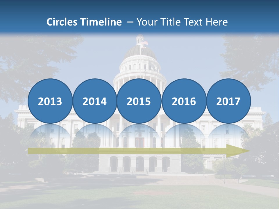 Poll Legislature Capitol PowerPoint Template