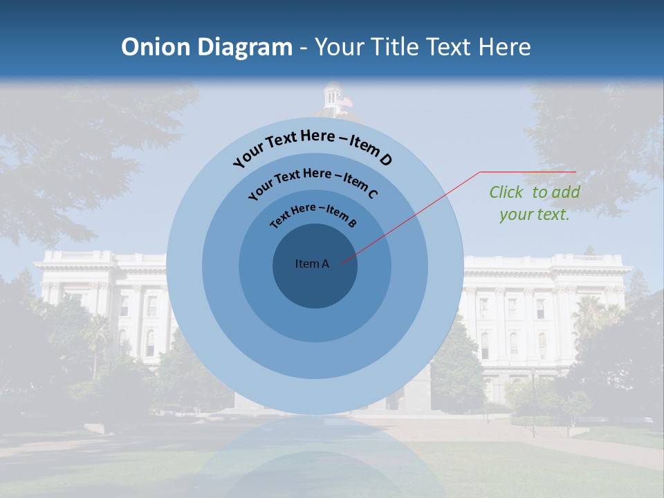 Poll Legislature Capitol PowerPoint Template