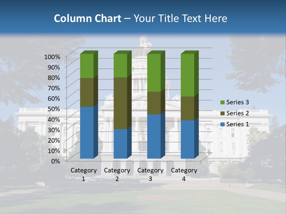 Poll Legislature Capitol PowerPoint Template