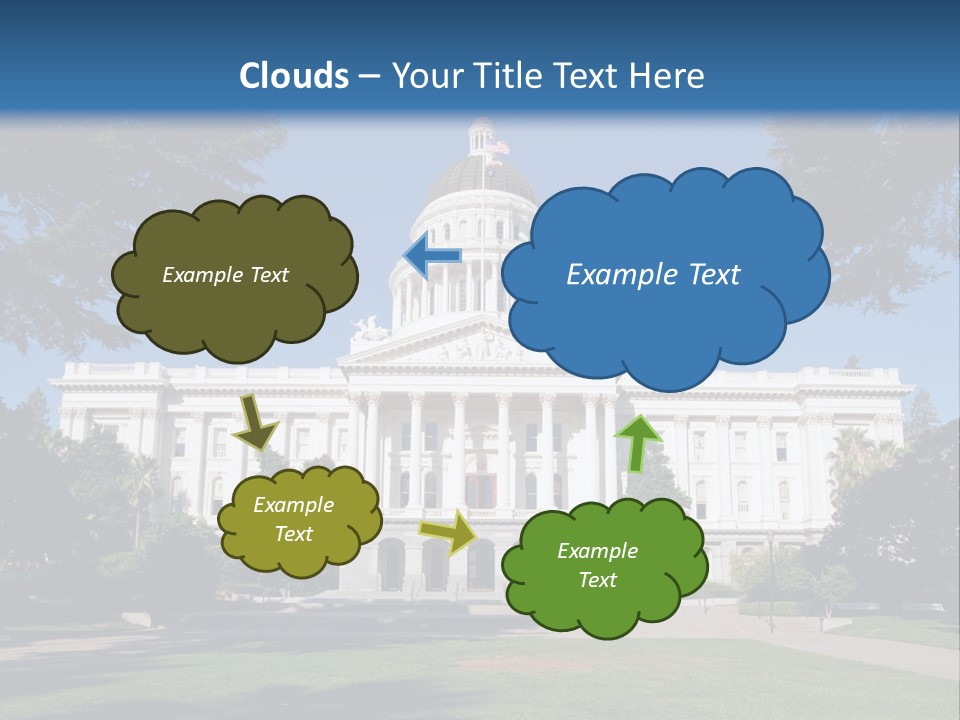 Poll Legislature Capitol PowerPoint Template
