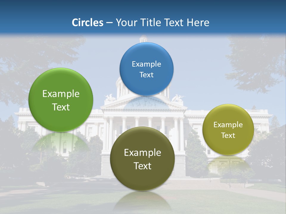 Poll Legislature Capitol PowerPoint Template