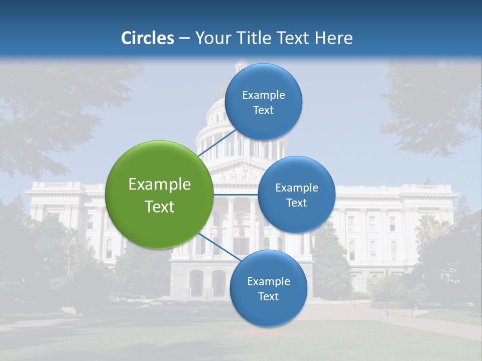 Poll Legislature Capitol PowerPoint Template
