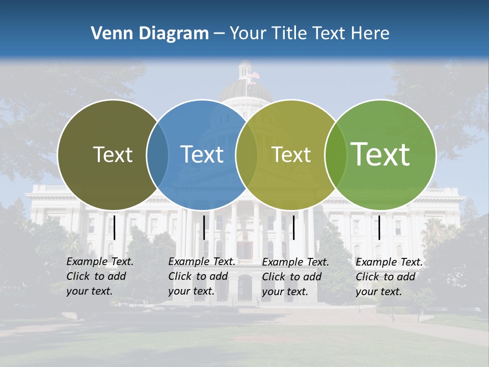 Poll Legislature Capitol PowerPoint Template