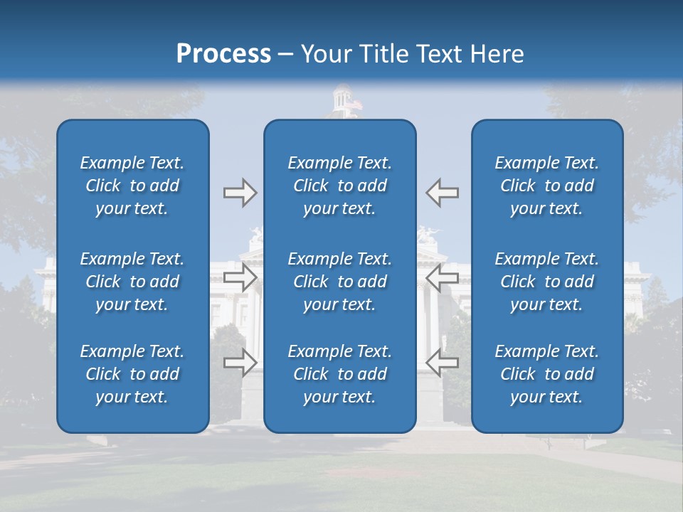 Poll Legislature Capitol PowerPoint Template
