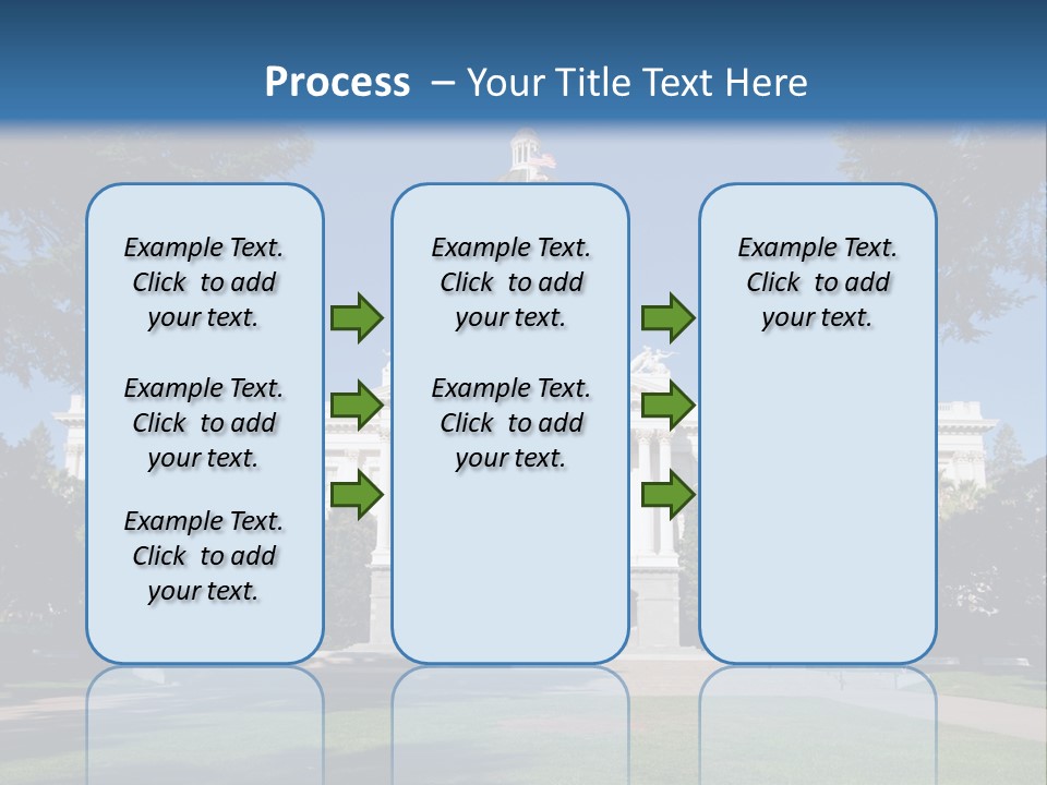 Poll Legislature Capitol PowerPoint Template