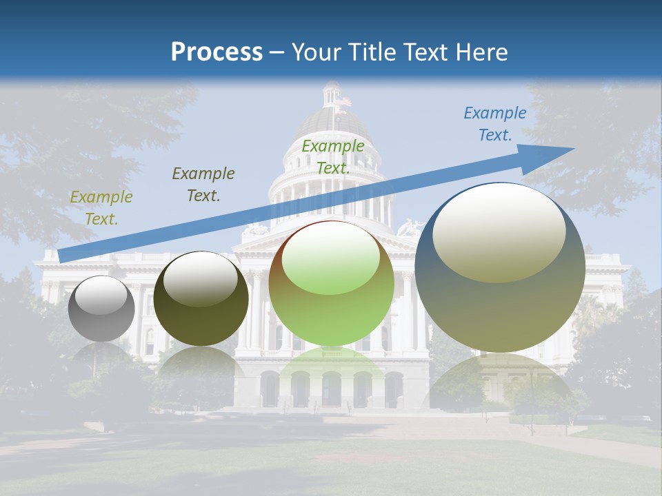 Poll Legislature Capitol PowerPoint Template